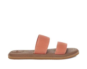 Sanuk Yoga Gora Women's Sandals Coral | Canada 71ZUT